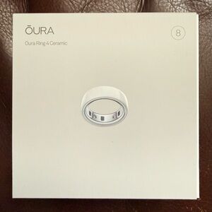 **SOLD**Oura Ring 4 cloud size 8**SOLD**